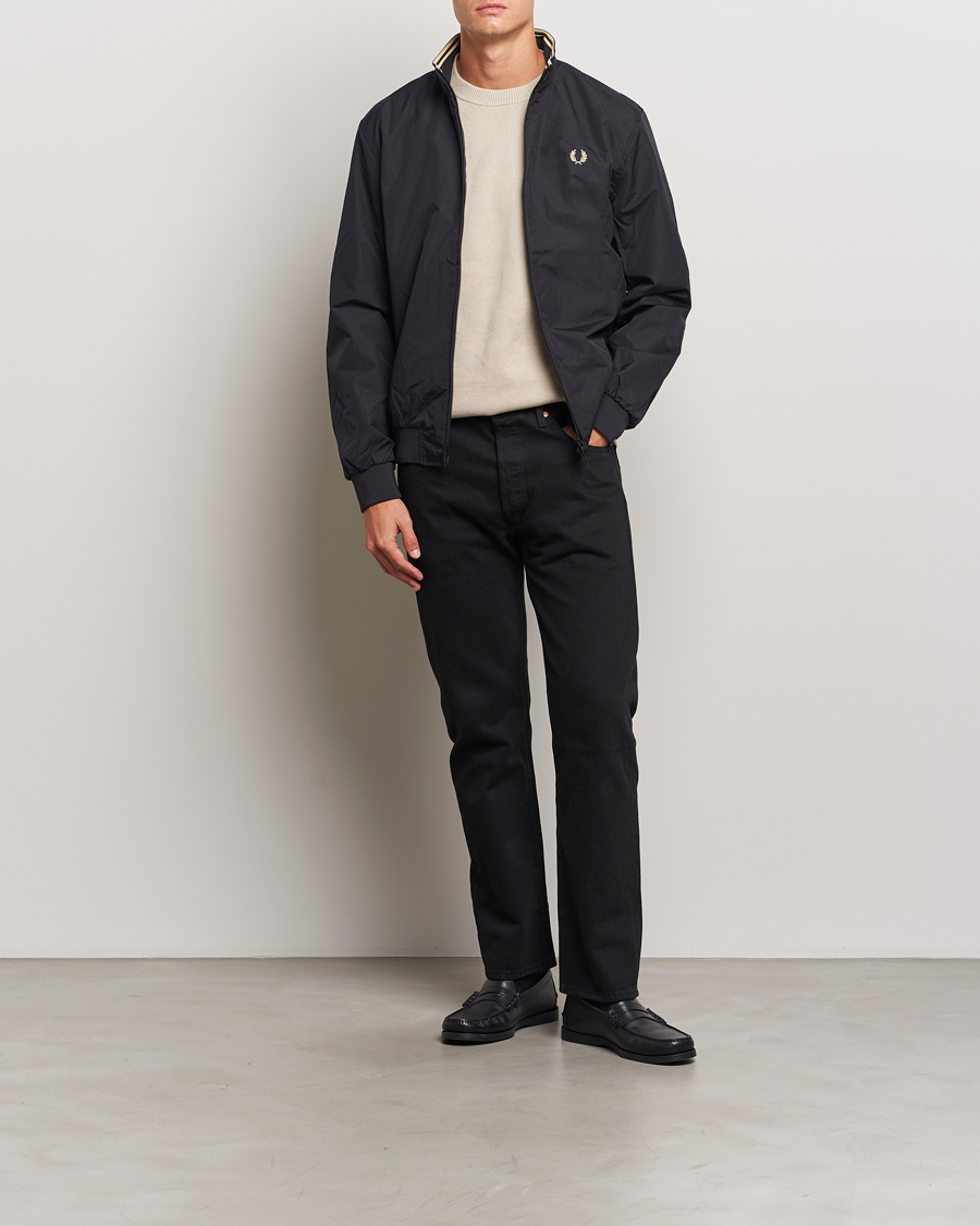 Fred Perry Brentham Jacket Black