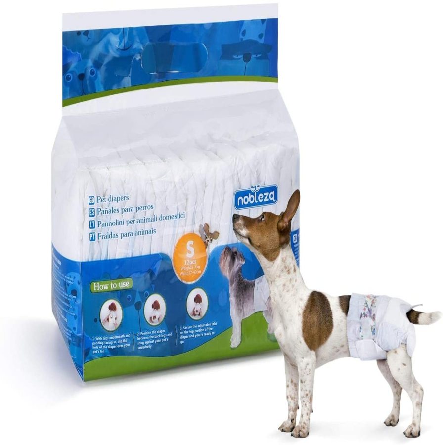 Fraldas descartáveis Nobleza para cães