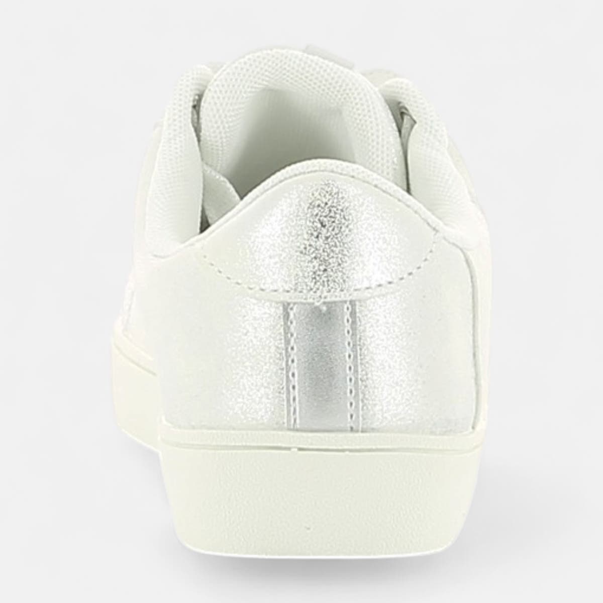 Baskets basses Femme argent