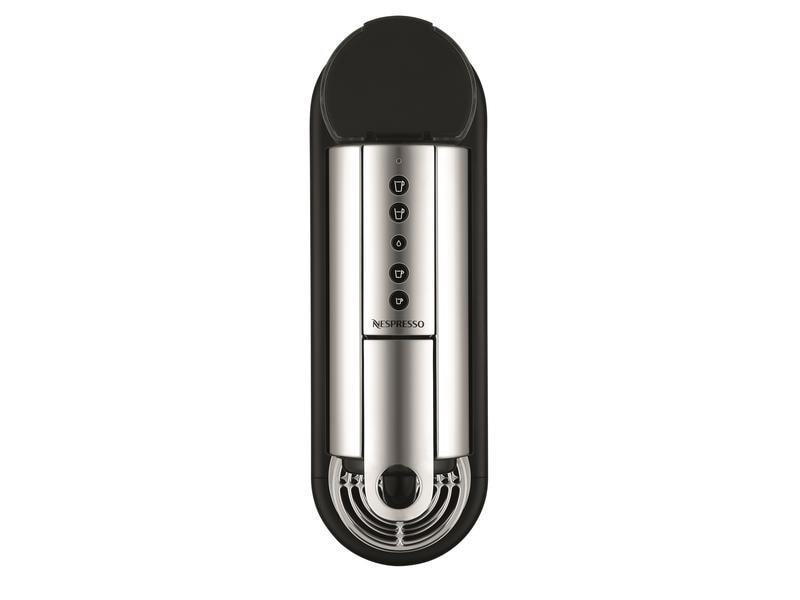 De'Longhi Kaffeemaschine Nespresso CitiZ Platinum EN220.M S Elegante Nespressomaschine der Original Line mit Heisswasser-Funktion