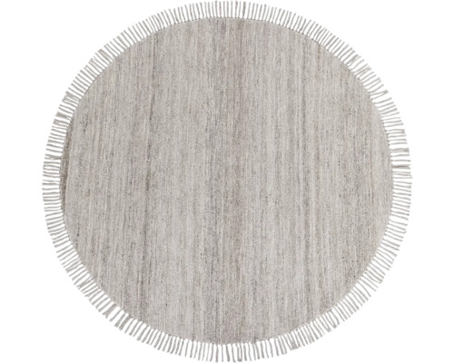 Salerno beige rond tapijt, Ø 160 cm