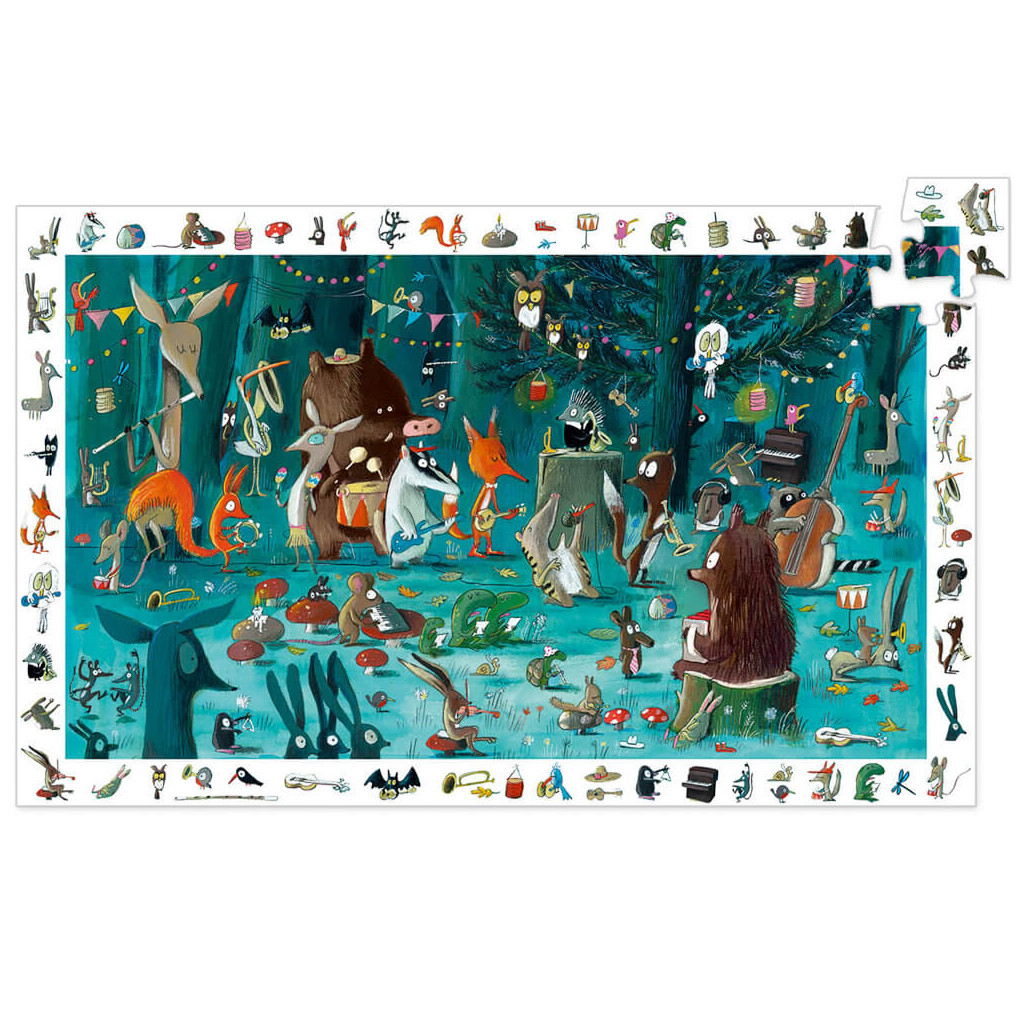 Puzzle Observation - Orchestre - 35 Pièces