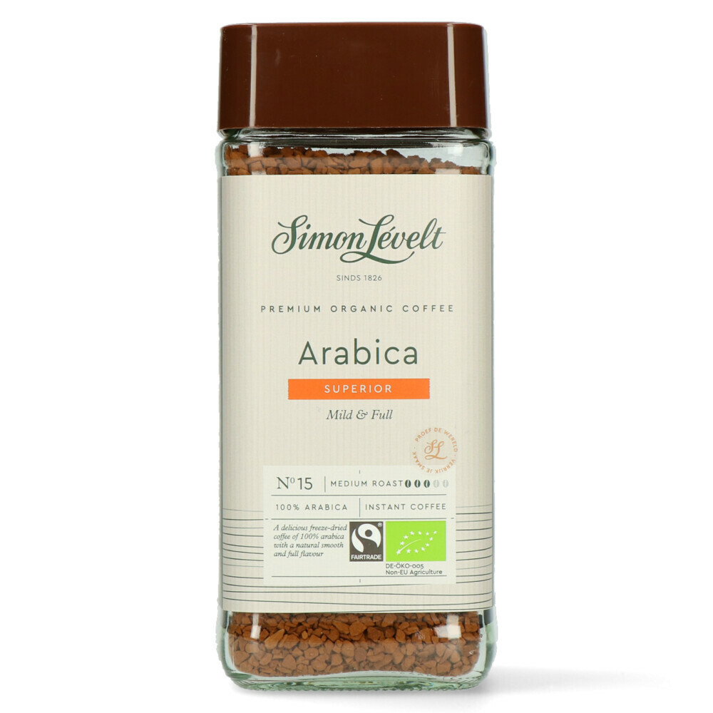 Simon Levelt Oploskoffie 100% Arabica100 gr