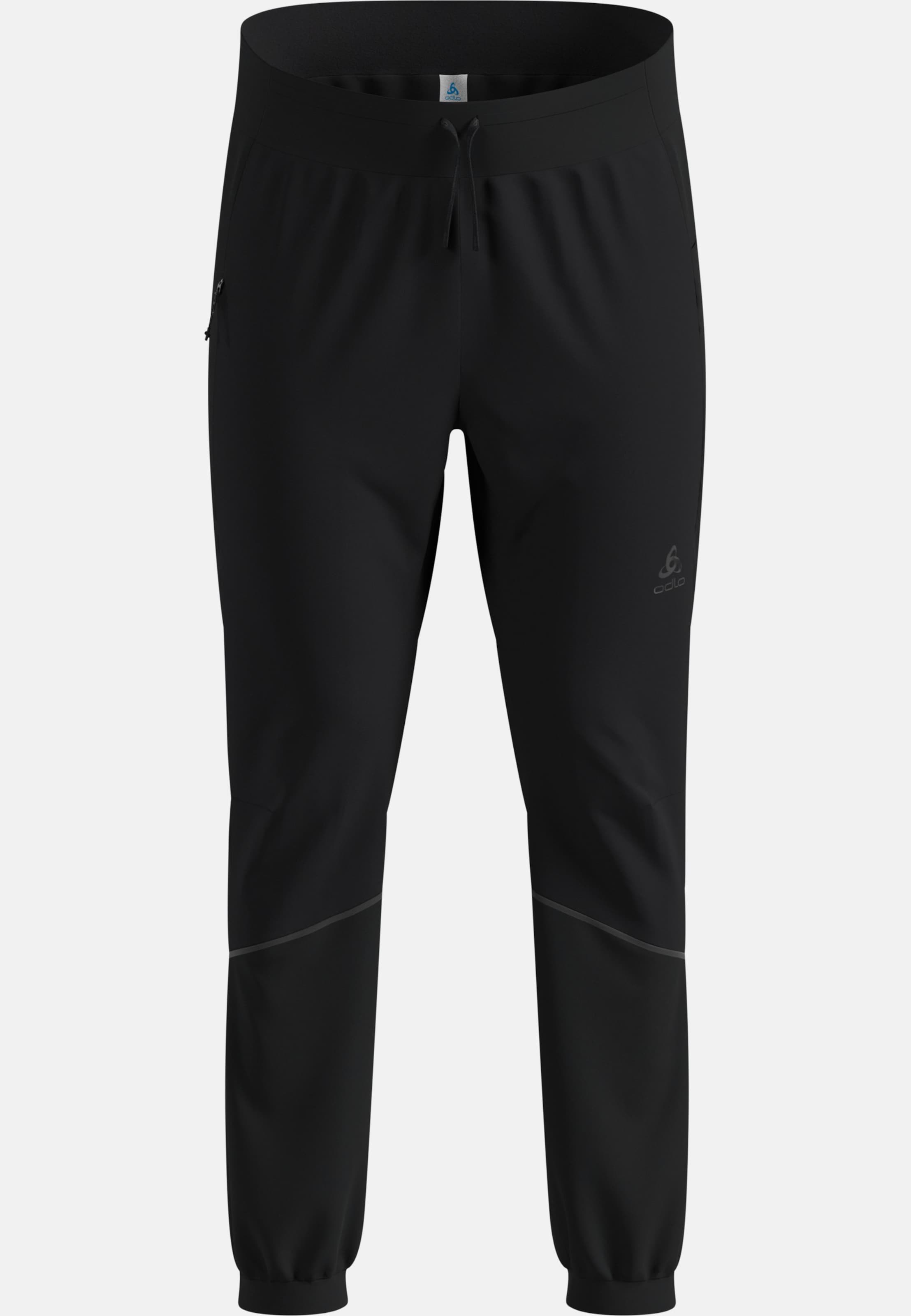 Winddichte Zeroweight Elite Langlaufhose in black