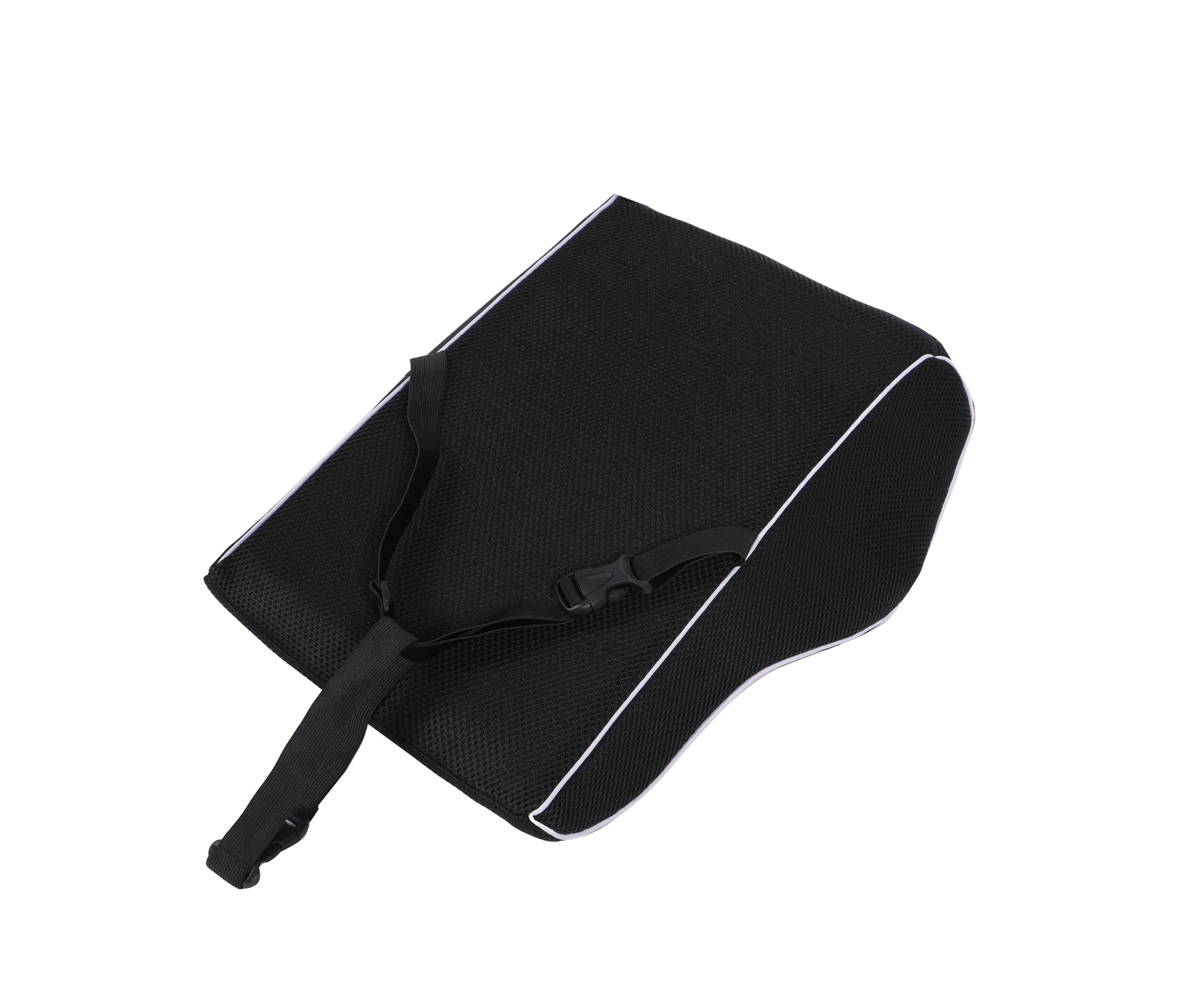 Orthopädisches Rückenkissen Mesh 45 x 39 cm schwarz