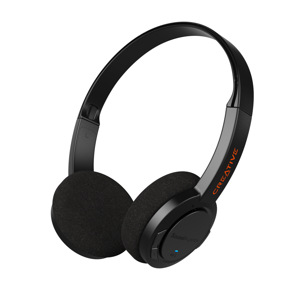 Creative - Sound Blaster JAM V2 On-Ear Sort