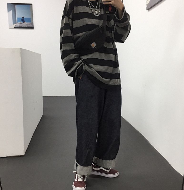 Koiyua - Gestreept T-shirt met lange mouwen