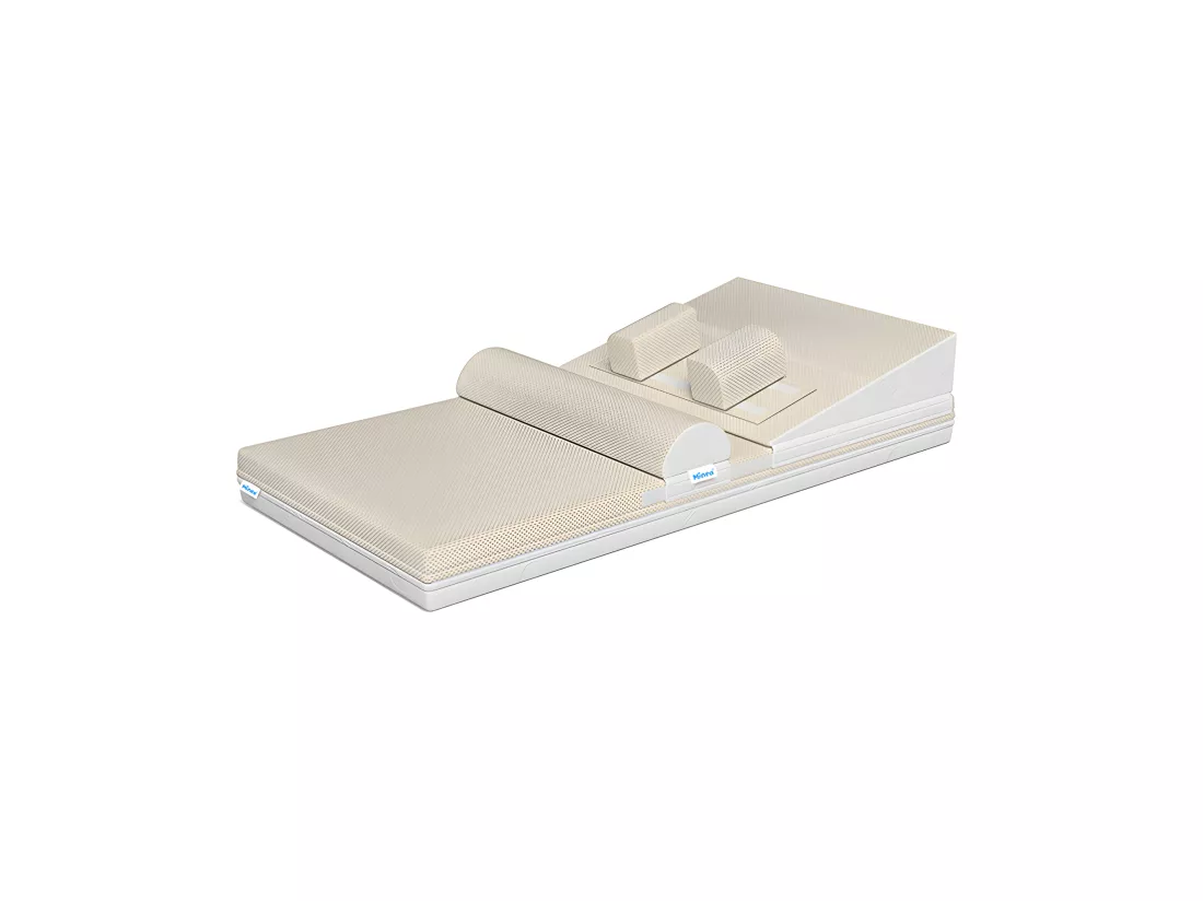 MINEA | Kit complet MINEA Bébé 60x120 cm | Matelas Mousse HD + Accessoires