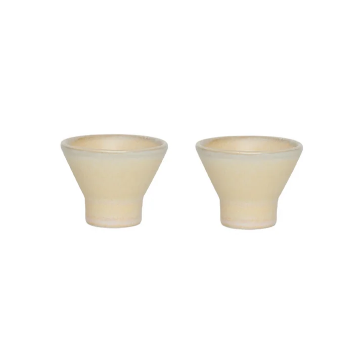 OYOY - Yuka Eierbecher, reactive olive (2er-Set)
