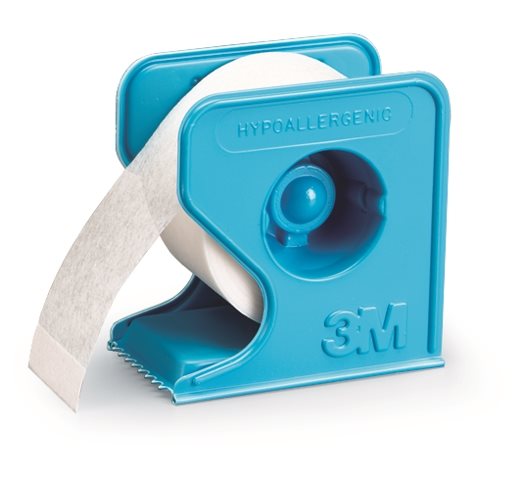 MICROPORE Rollenpflaster mit Dispenser<br>12 Stück, 25mmx9.14m, weiss