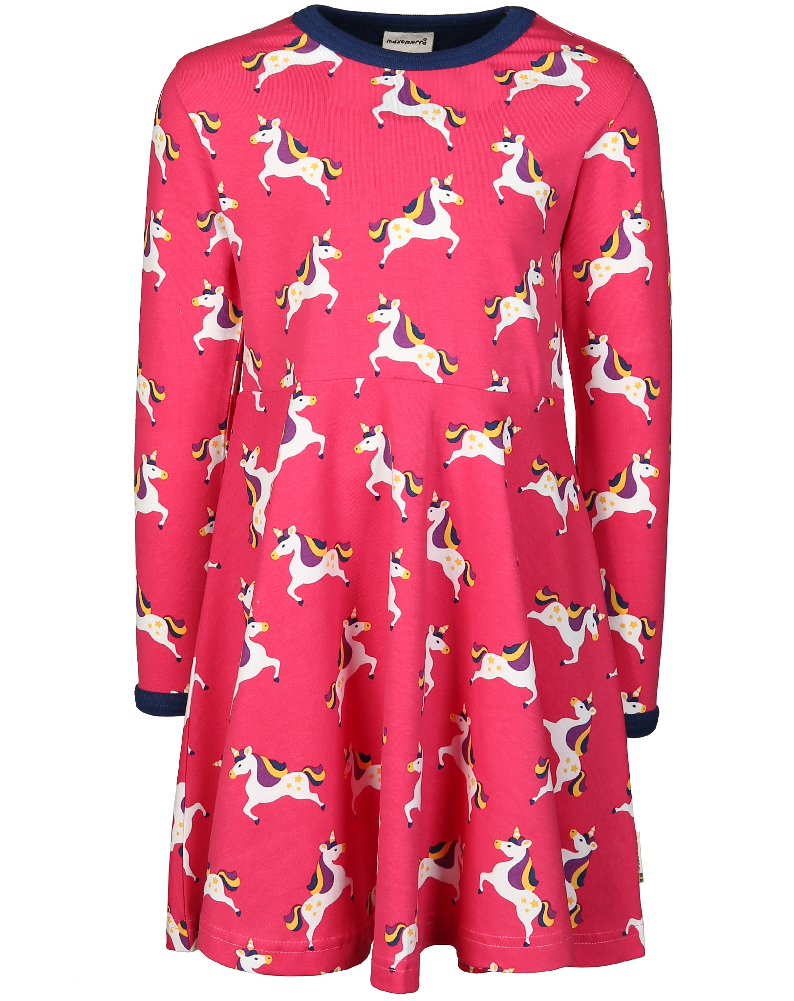Langarmkleid UNICORN in pink