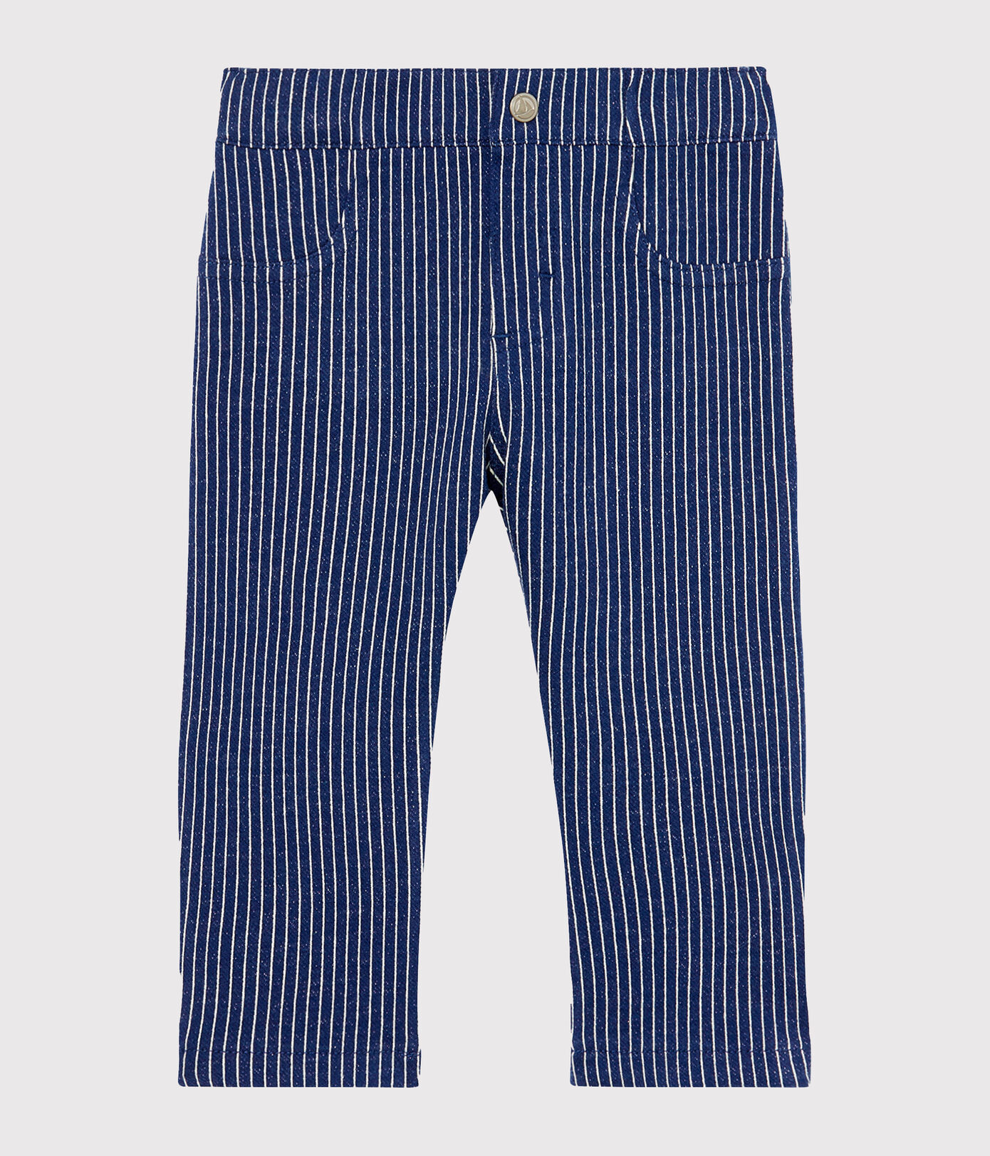 Pantalon en maille rayée bébé garçon