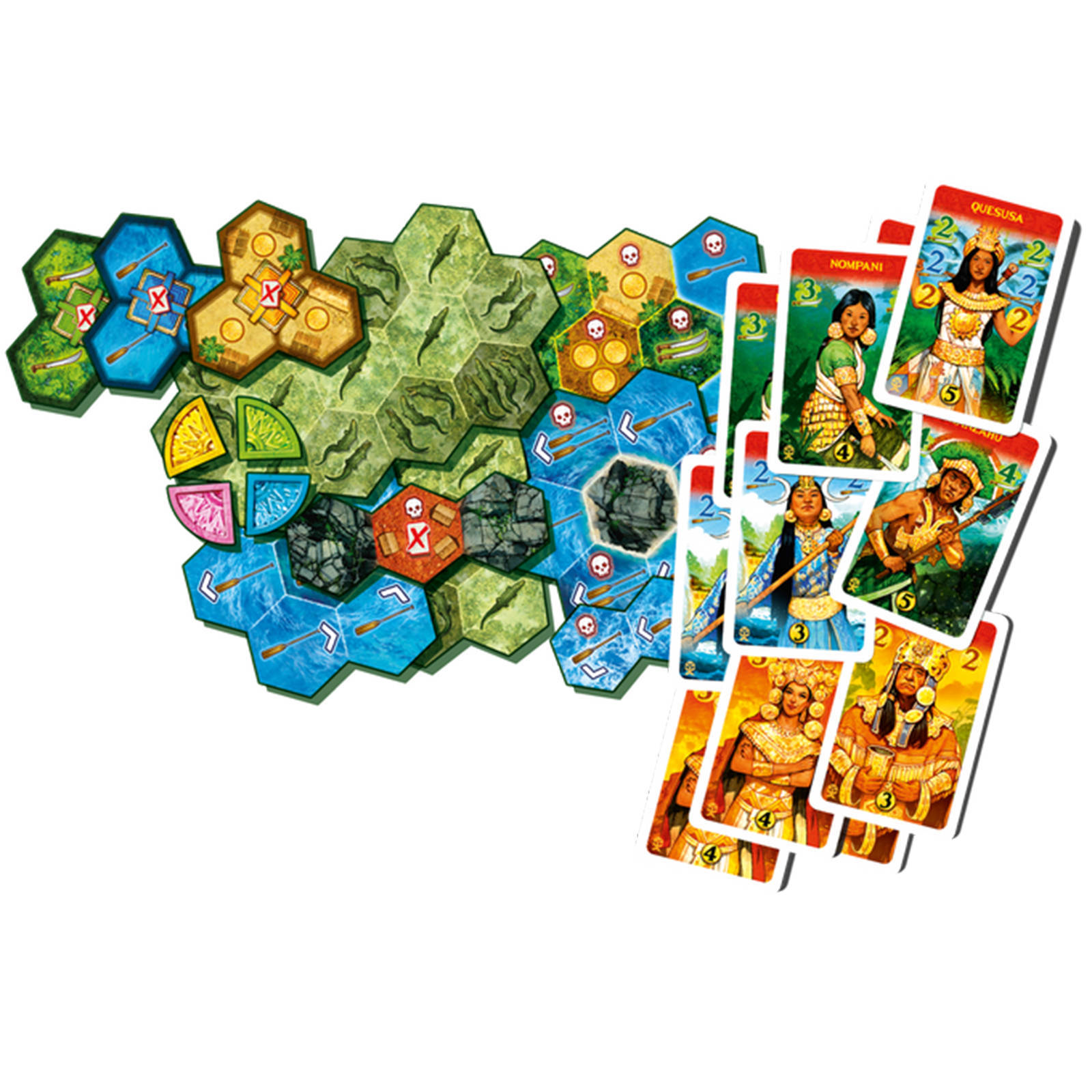 999 Games de zoektocht naar el dorado: gevaren & muisca uitbreiding uitbreidingsspel