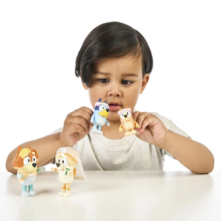 Bluey BLUEY Figure 4pk Special