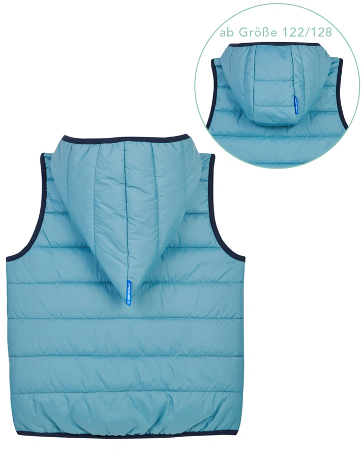 Steppweste VANULI in smoke blue