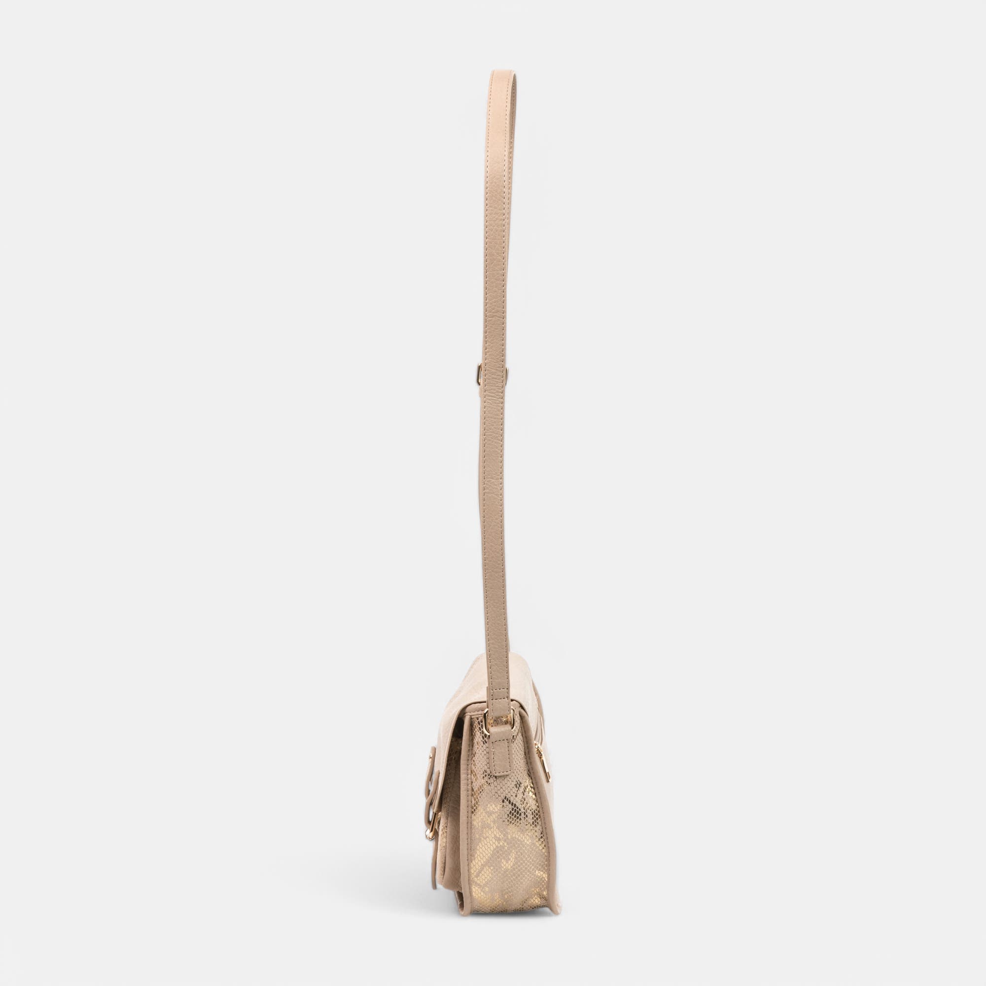 Sac bandoulière beige