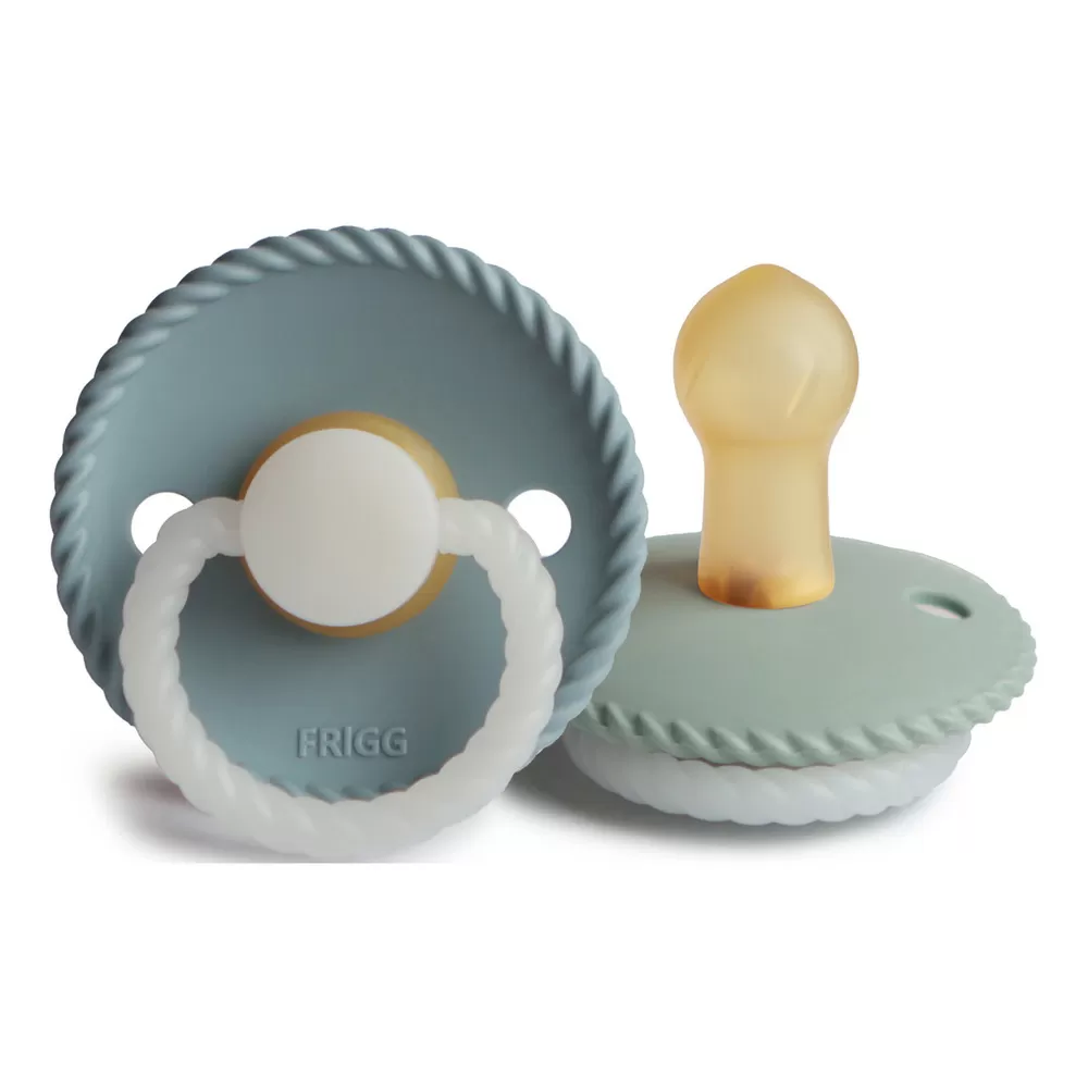 FRIGG Rope Rund Latex Stone Blue Night/Sage Night - Flere størrelser