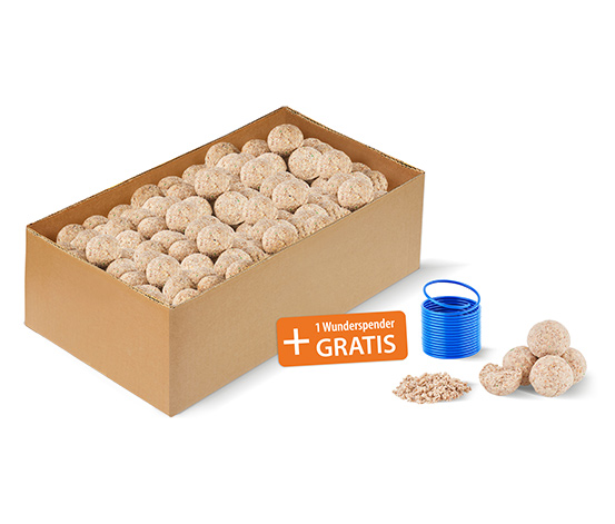 Vitamin-Meisenknödel, 50 Stück