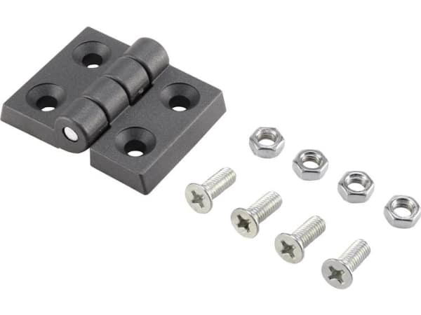 Basetech Plastichængsel 60x45x8mm 60 mm 1 stk