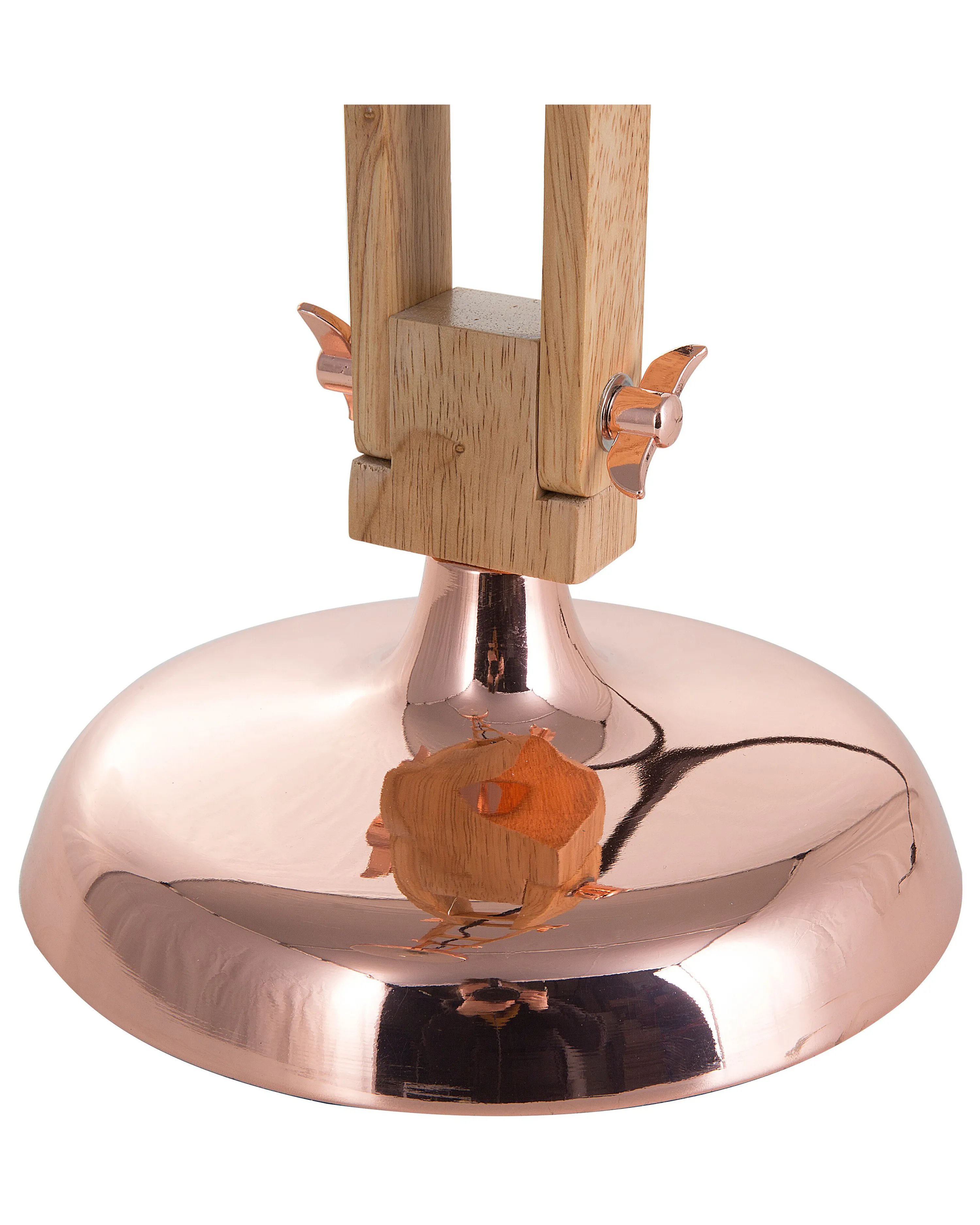 Bureaulamp SALADO verstelbaar Hout Koper