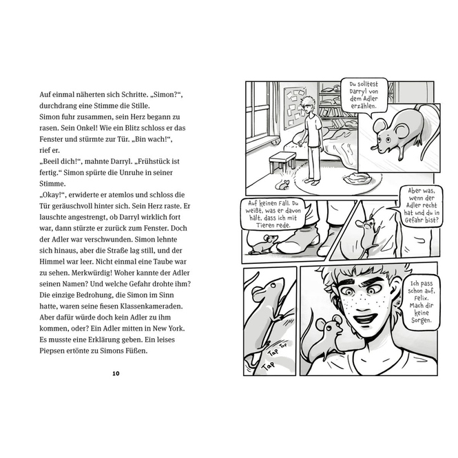 Animox - Das Heulen der Wölfe - Comic Roman - Band 1