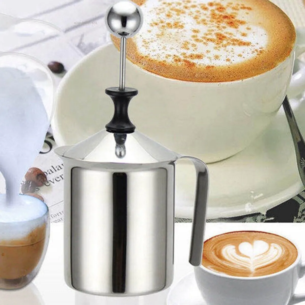 Universal Pichet mousse de lait manuel