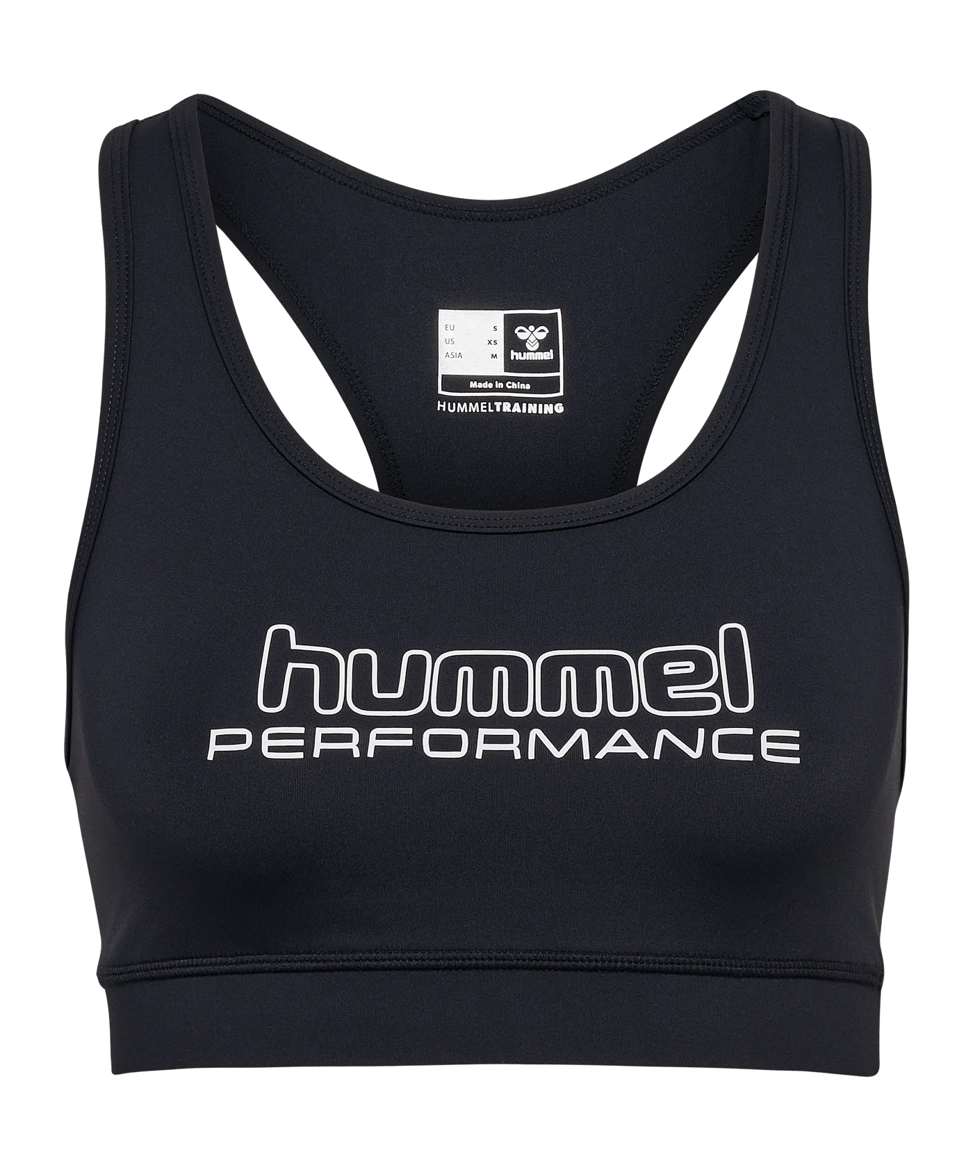 Hummel Te Fundamental Sport-BH Damen Schwarz F2312