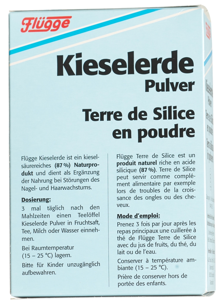 FLUEGGE Kieselerde Plv 200 g