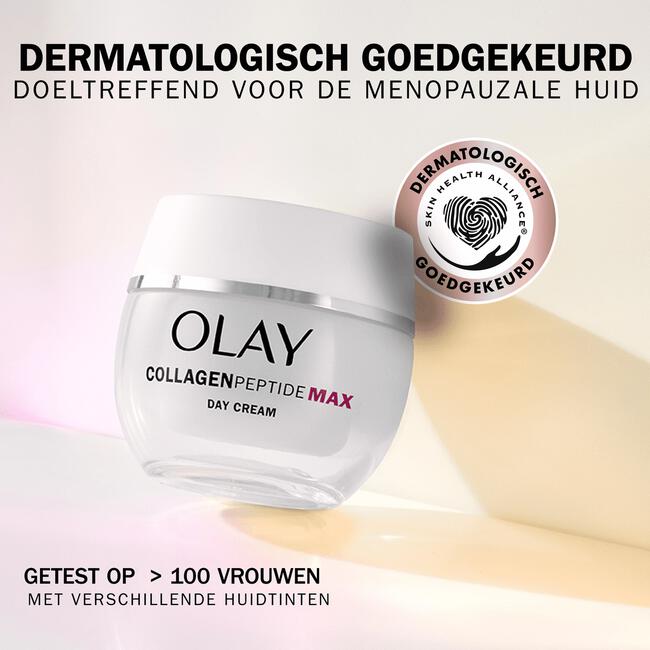 Olay Collagen Peptide MAX Menopause Dagcrème 50 ML