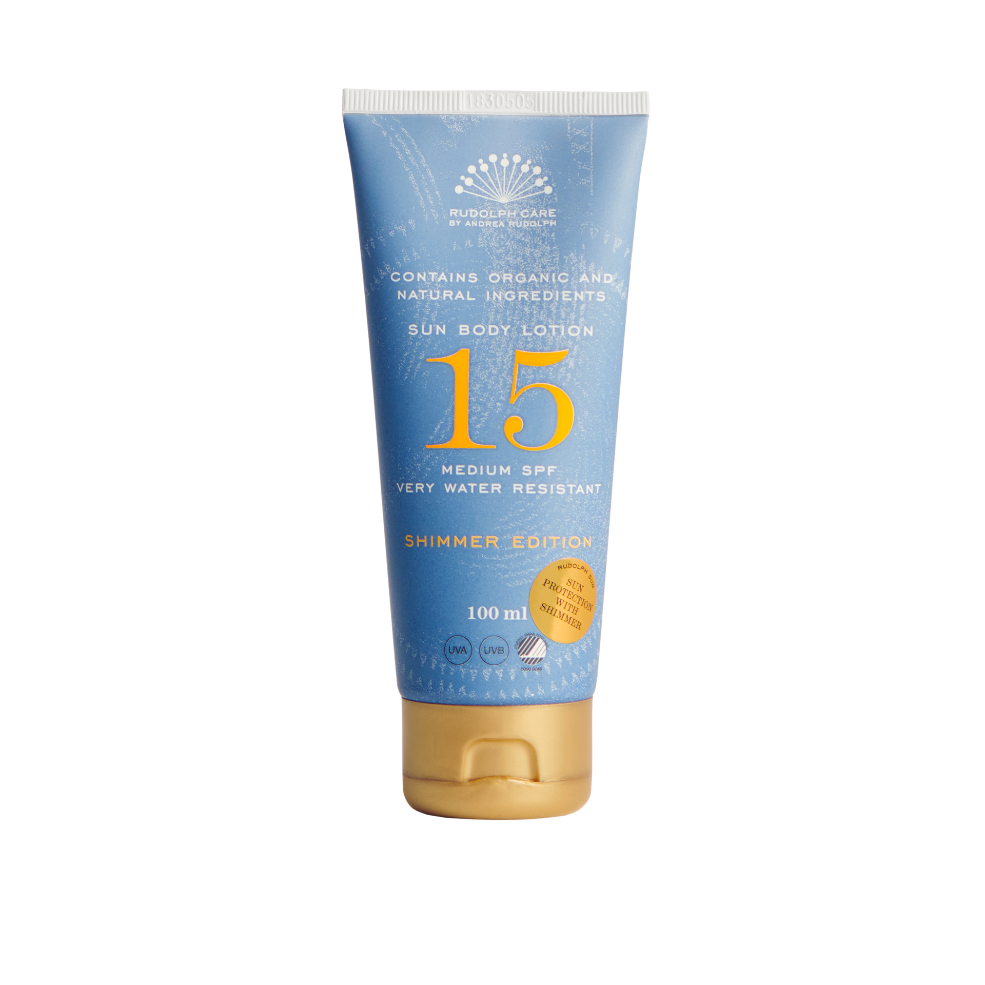 Rudolph Care Sun Body Lotion SPF15 Shimmer Edition