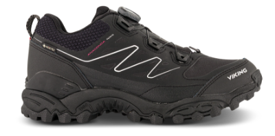 Viking Anaconda 4x4 Low GTX BOA Vandresko Sort 3-55200