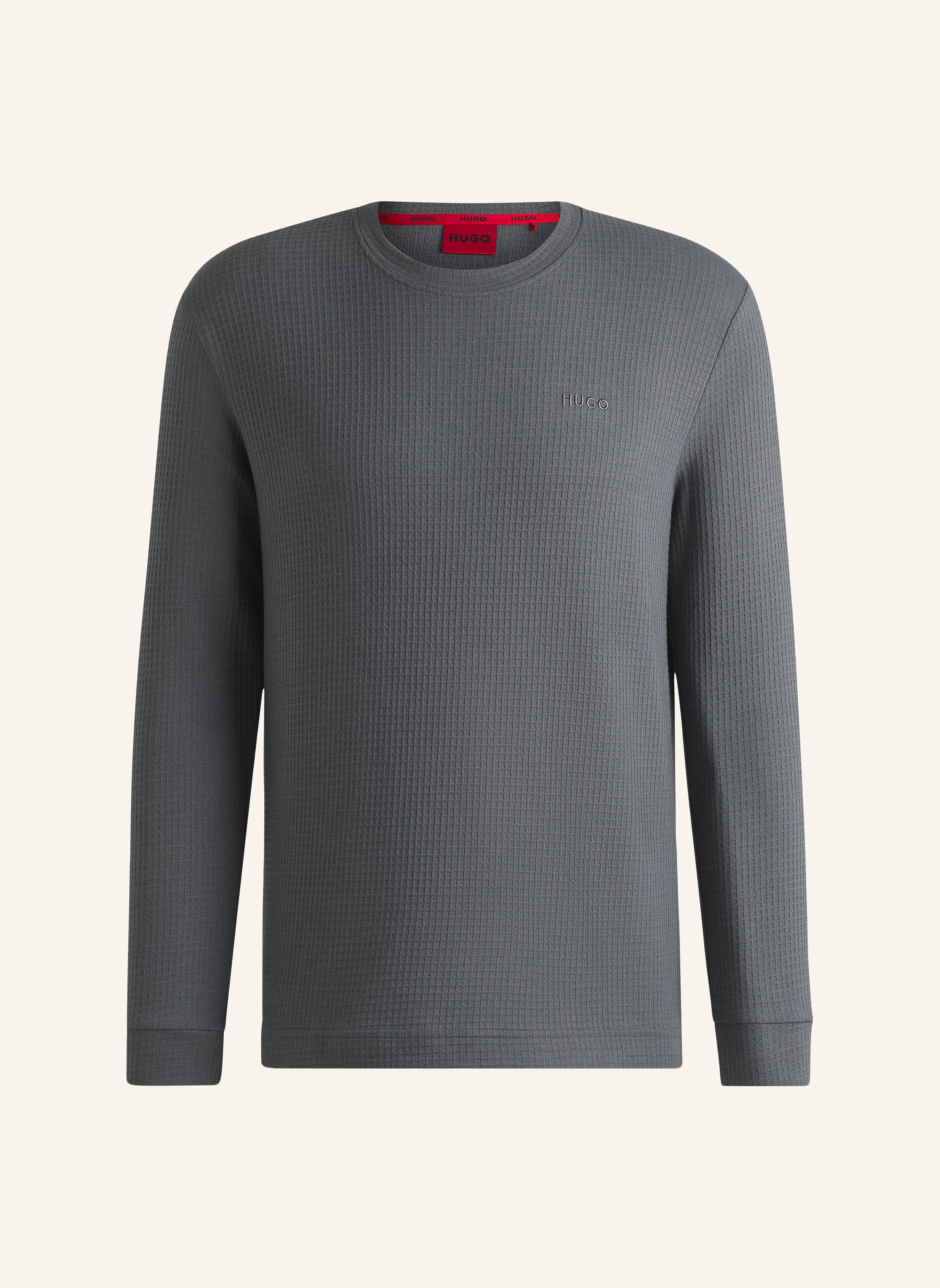 HUGO Pyjama-Oberteil AUSTIN LS SHIRT Regular Fit