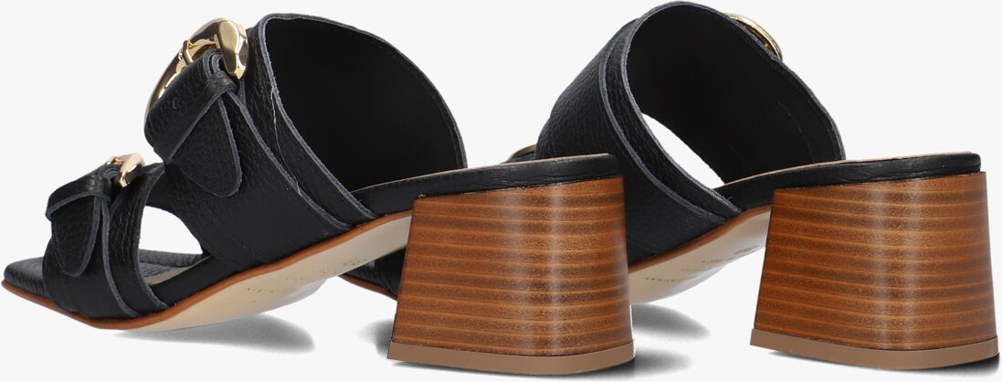 zwarte stefano lauran sandalen met hak 23118