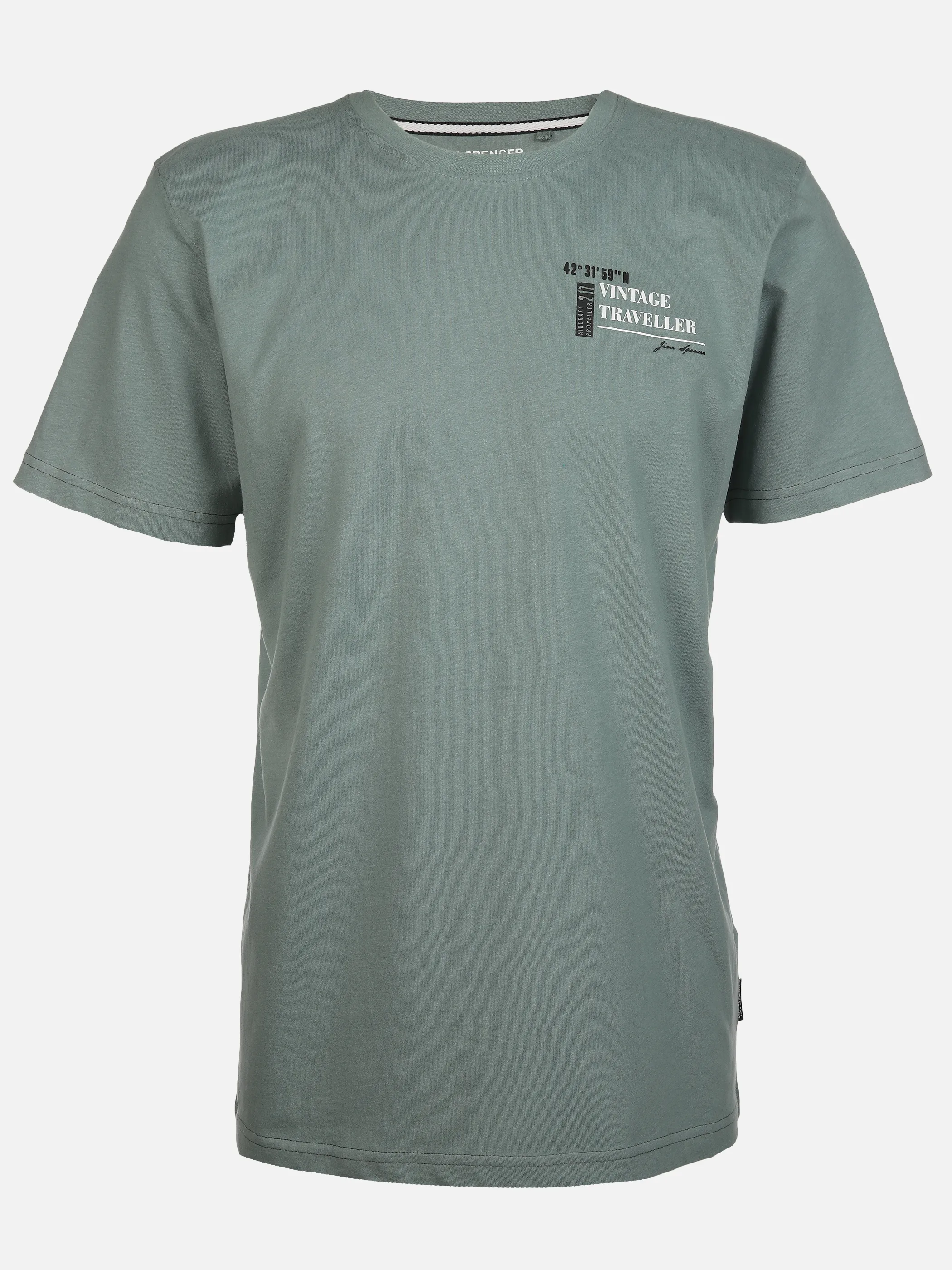 Herren Shirt mit kleinem Print