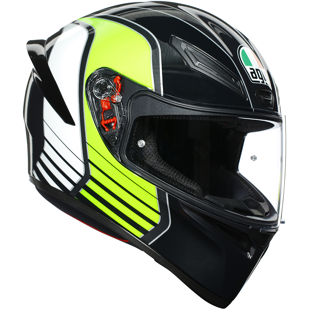 AGV - Casque K1 Power Noir / Vert / Blanc