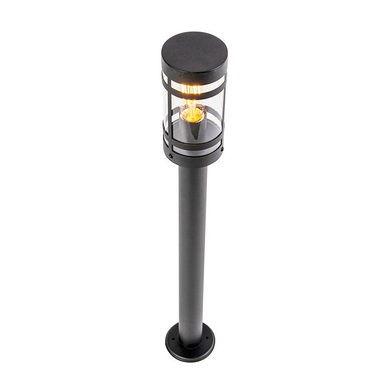 Moderne buitenlamp zwart 80 cm IP44 - Gleam