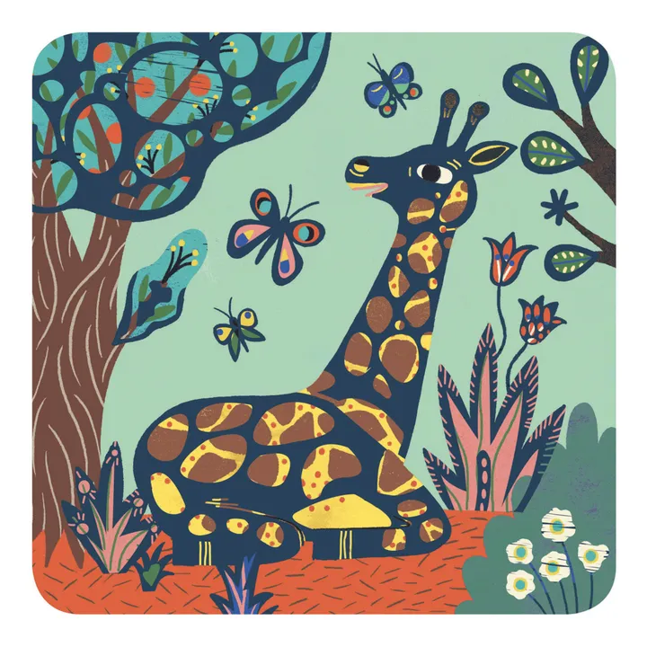 Djeco Cartes à gratter Grosses bêtes