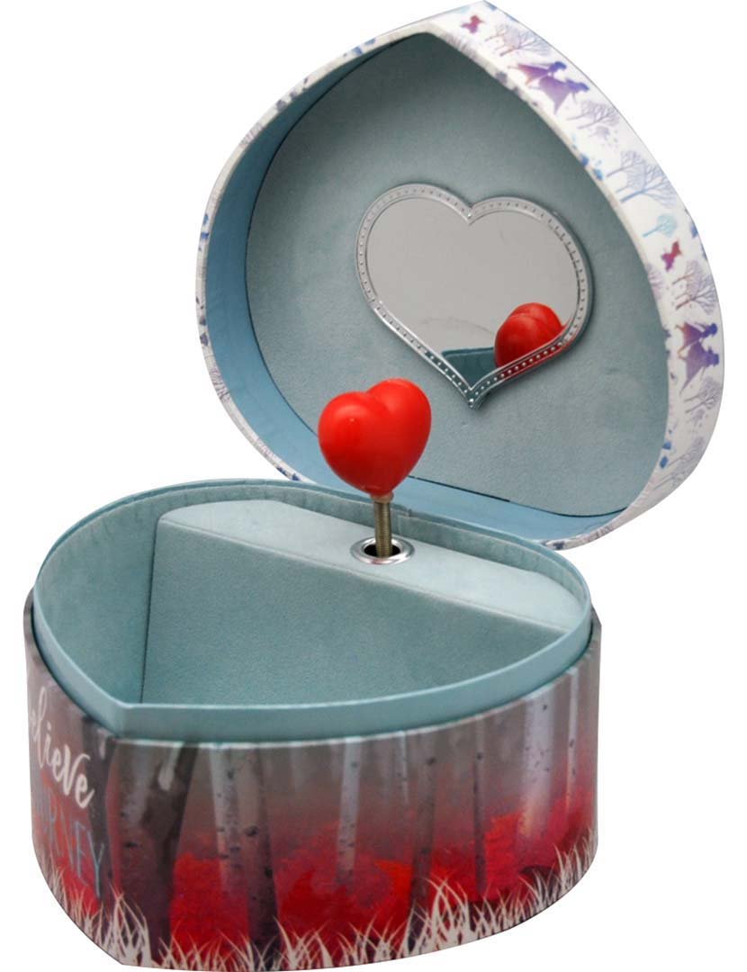 Musical Heart Jewellery Box
