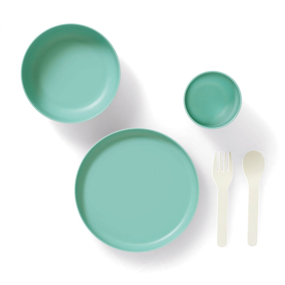 Zeller Present Kindergeschirr-Set (je 1 Teller, Schüssel, Tasse, Gabel, Löffel)