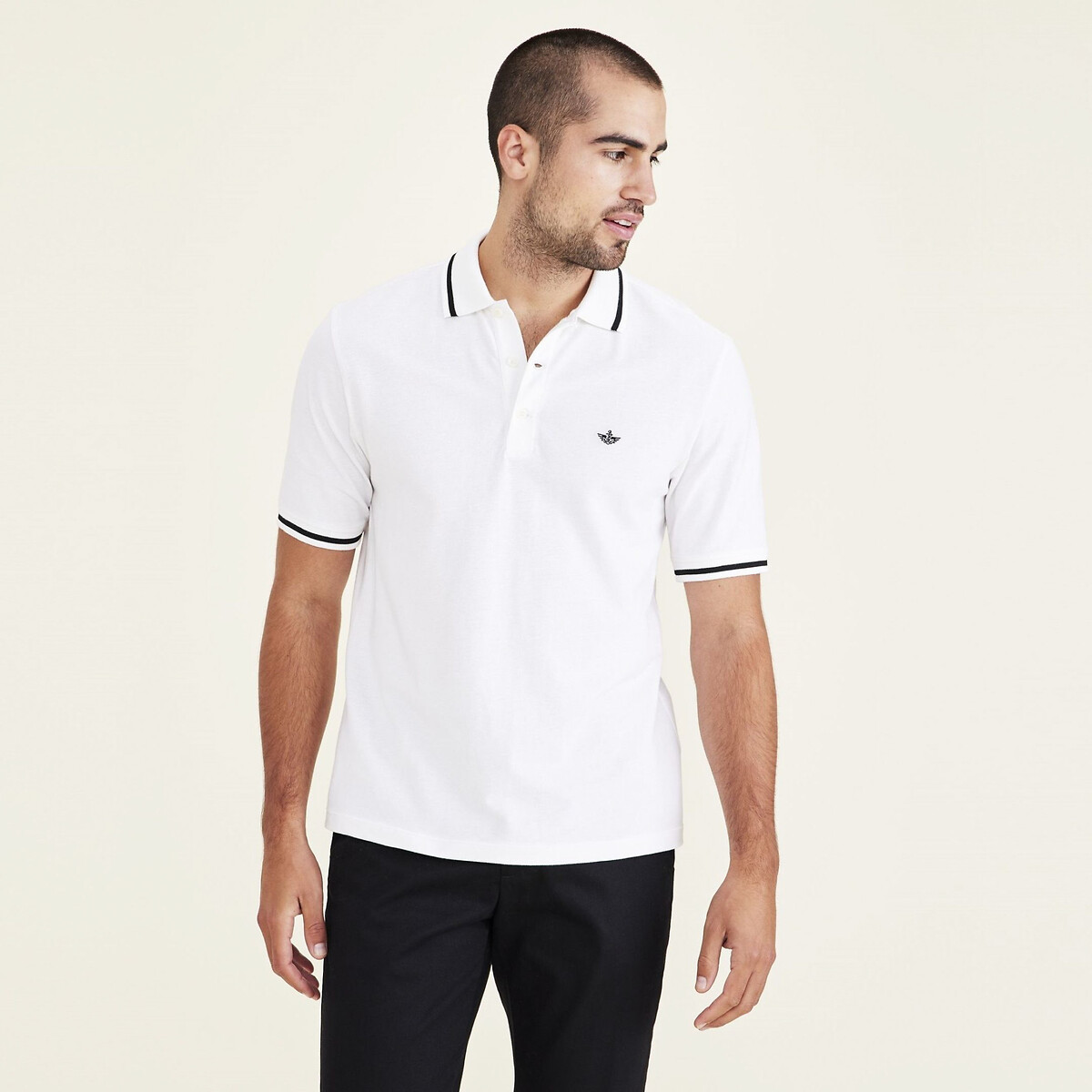 DOCKERS<br>Camisa polo de manga curta