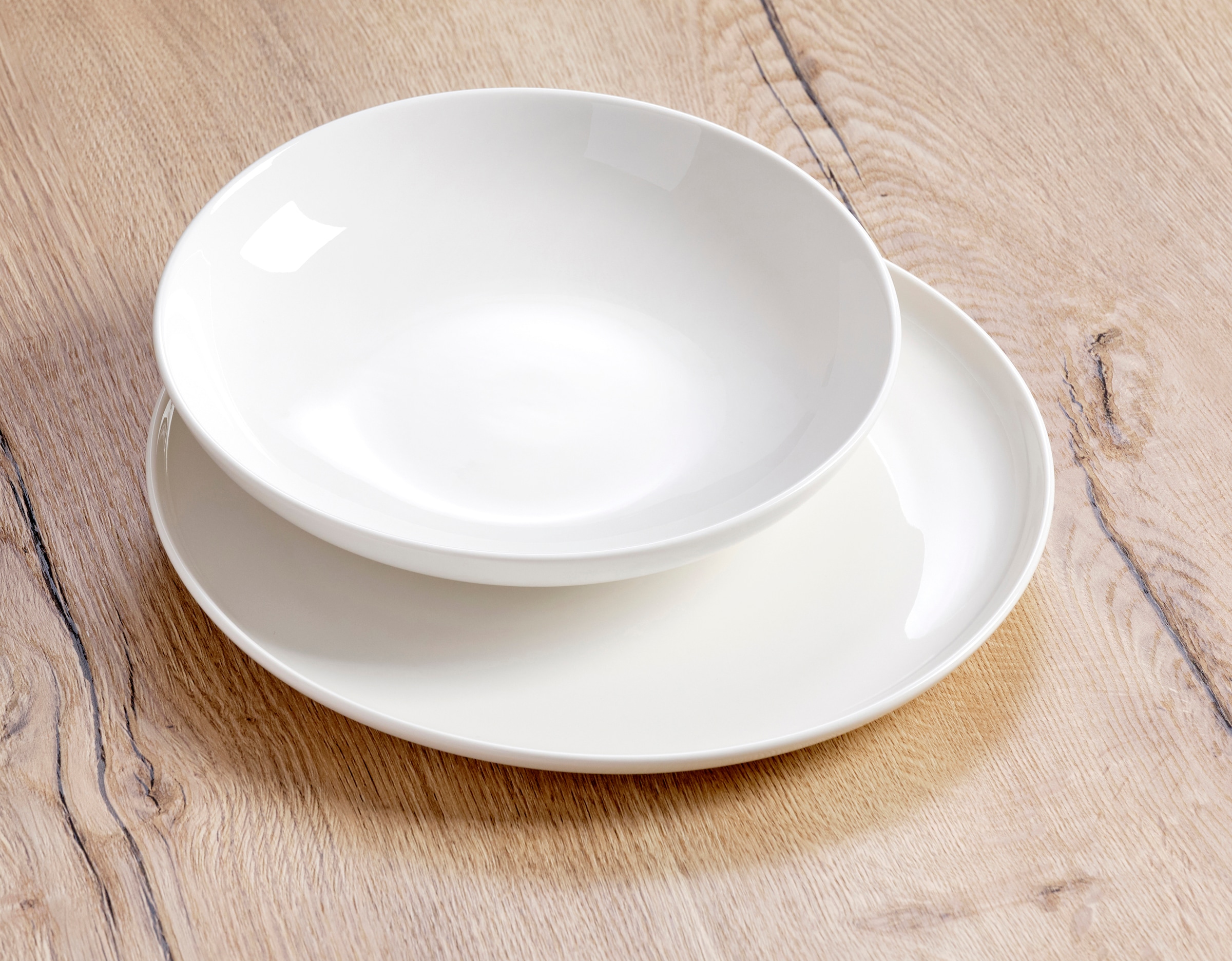 Ritzenhoff & Breker Tafelservice »Geschirr-Set Skagen« Teller Set, Speiseteller u. Suppenteller, 12 Teile, für 6 Personen