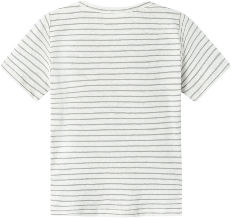 Lil' Atelier NMMHEKTOR SS TOP LIL Limestone/coconut milk