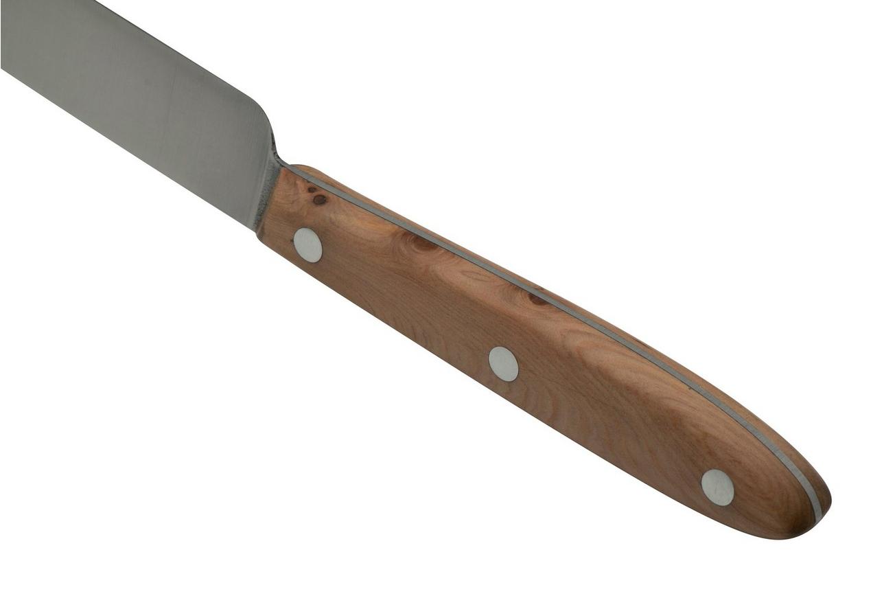 Otter Tafel jeneverbeshout roestvaststaal tafelmes 12,5 cm