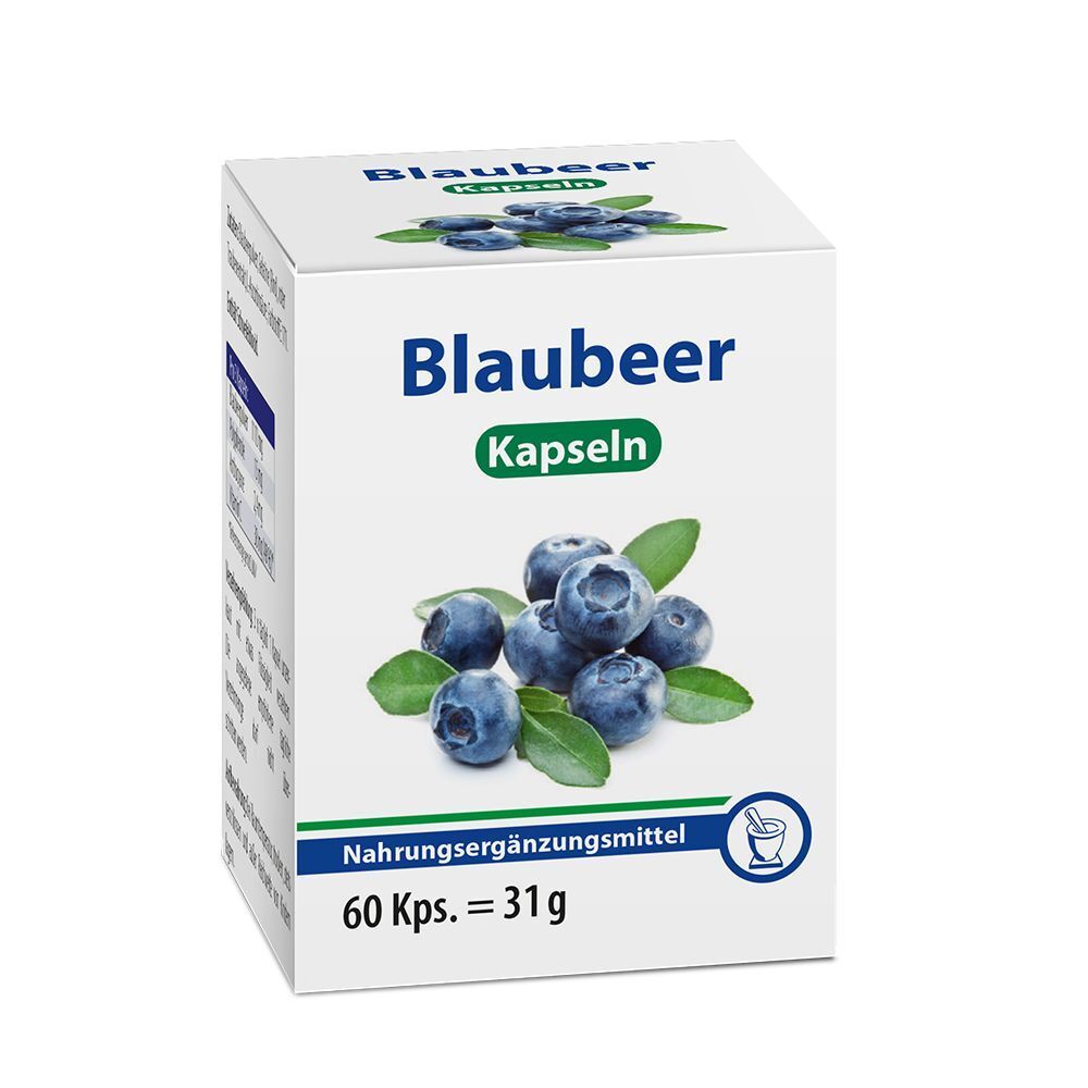 Blaubeer-Kapseln
