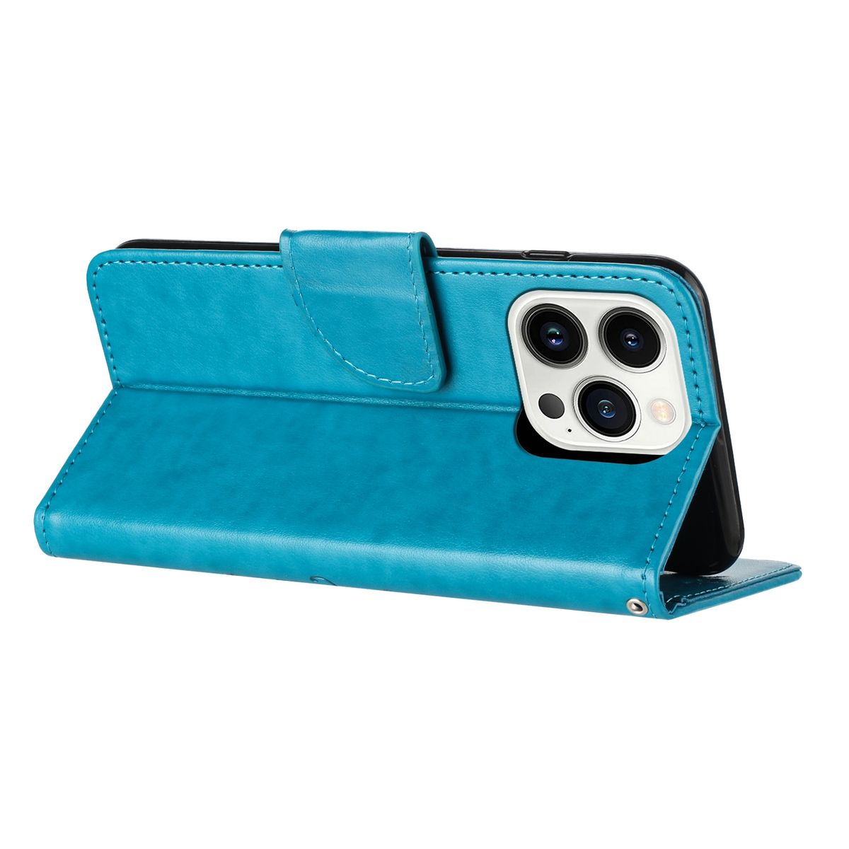 Schutz Handy Hülle für Apple iPhone 15 Pro Case Cover Klapp Tasche Wallet Etuis