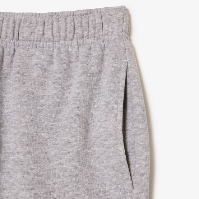 Short enfant Lacoste en molleton gratté de coton biologique Pantalons & Shorts - Gris - Lacoste - Enfant