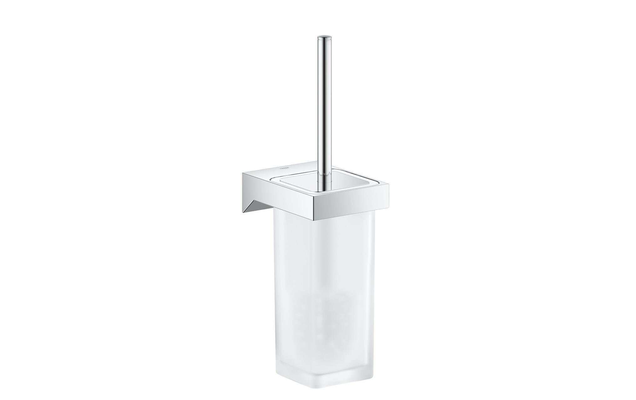 Toilettenbürste Selection Cube Chrom<br>Selection Cube Toilettenbürstengarnitur