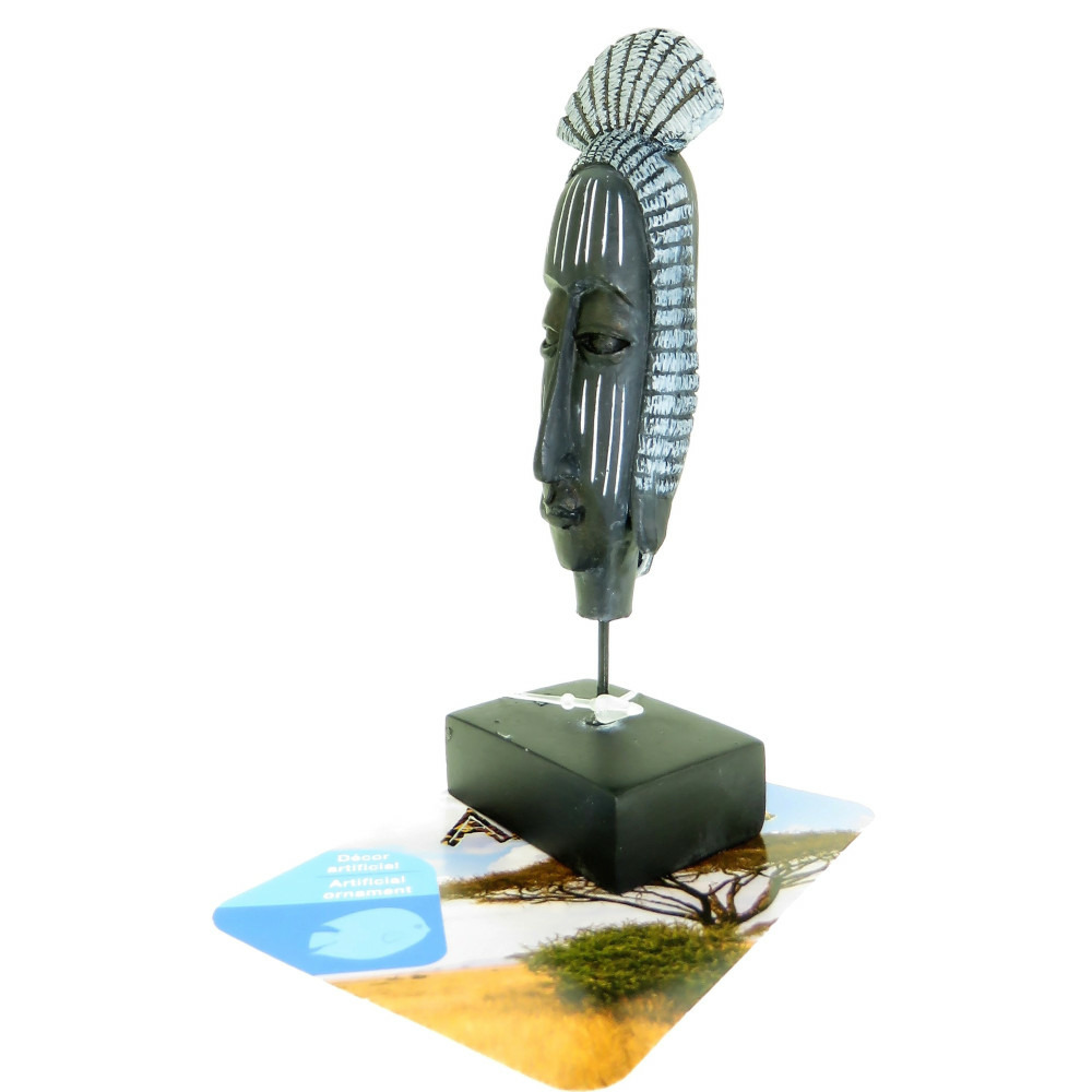 Décoration africa masque femme taille s aquarium