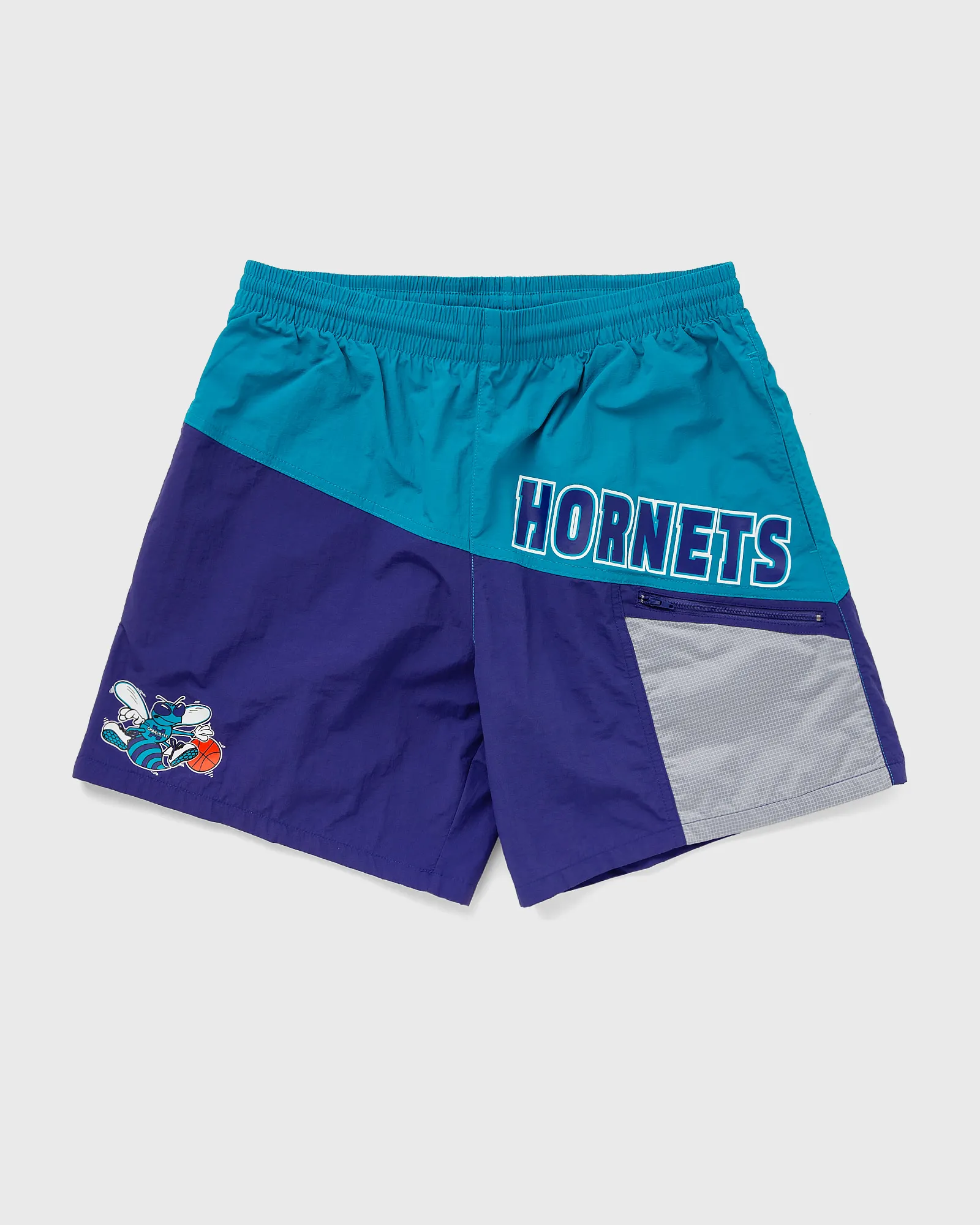 Mitchell & Ness NBA NYLON UTILITY SHORT CHARLOTTE HORNETS