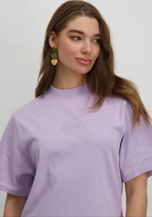 Malelions T-shirt jurk Firma MD3-SS24-31